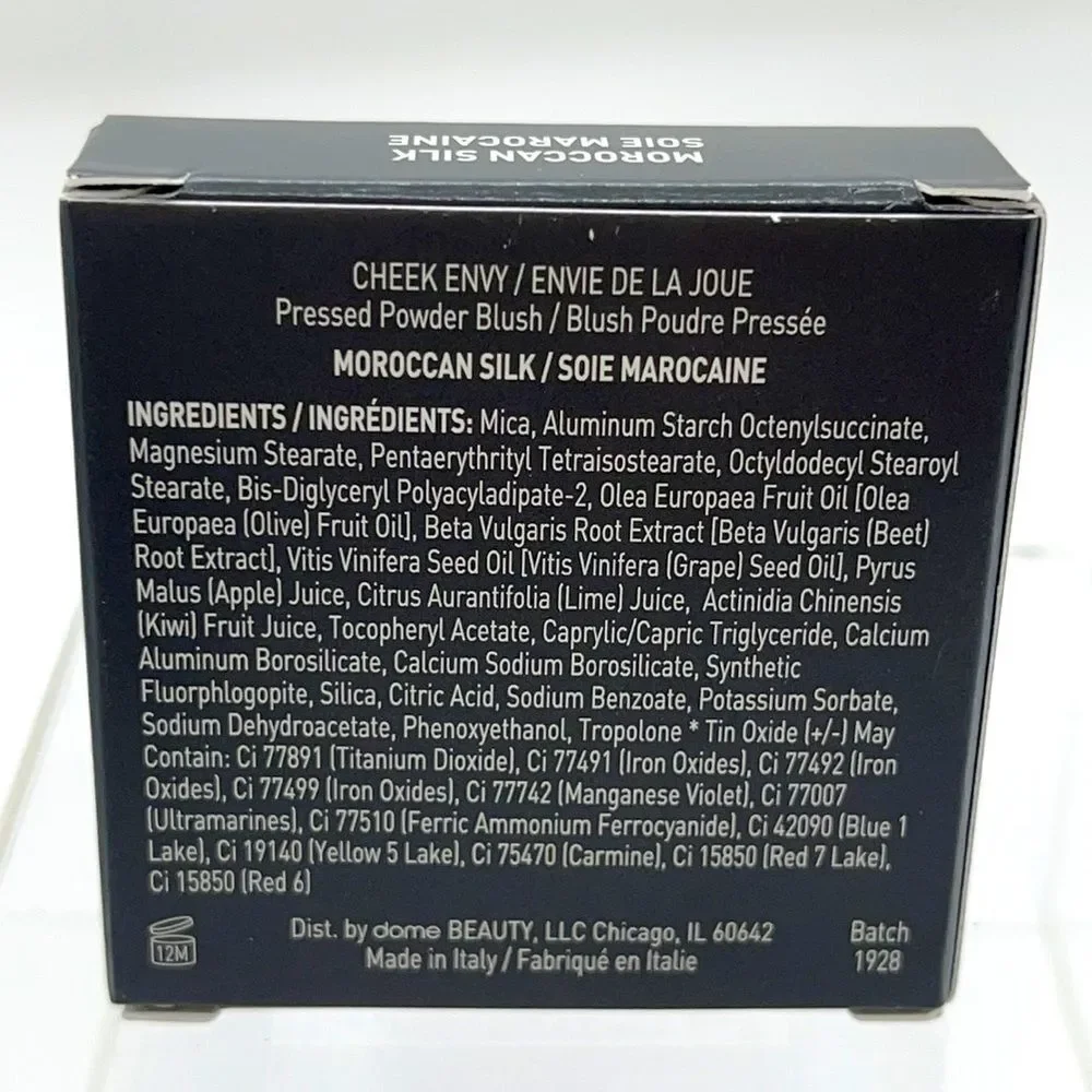 NIB dome beauty Cheek Envy Blush - Moroccan Silk